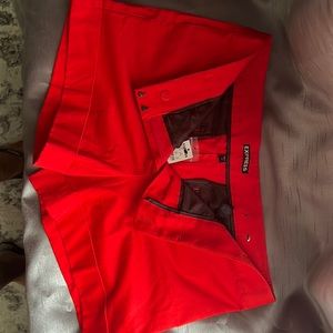NWT Express red shorts